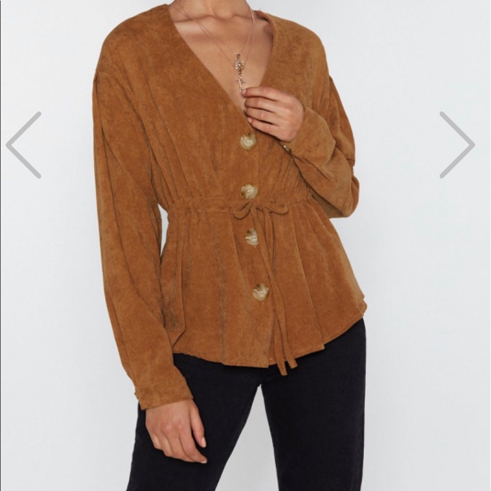 Corduroy Blouse